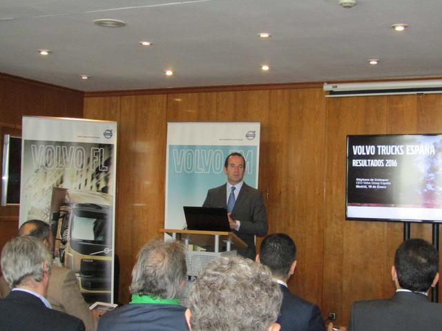 De Creisquer, máximo responsable de Volvo Group España.